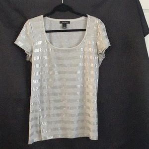 Silver Sparkle Shirt